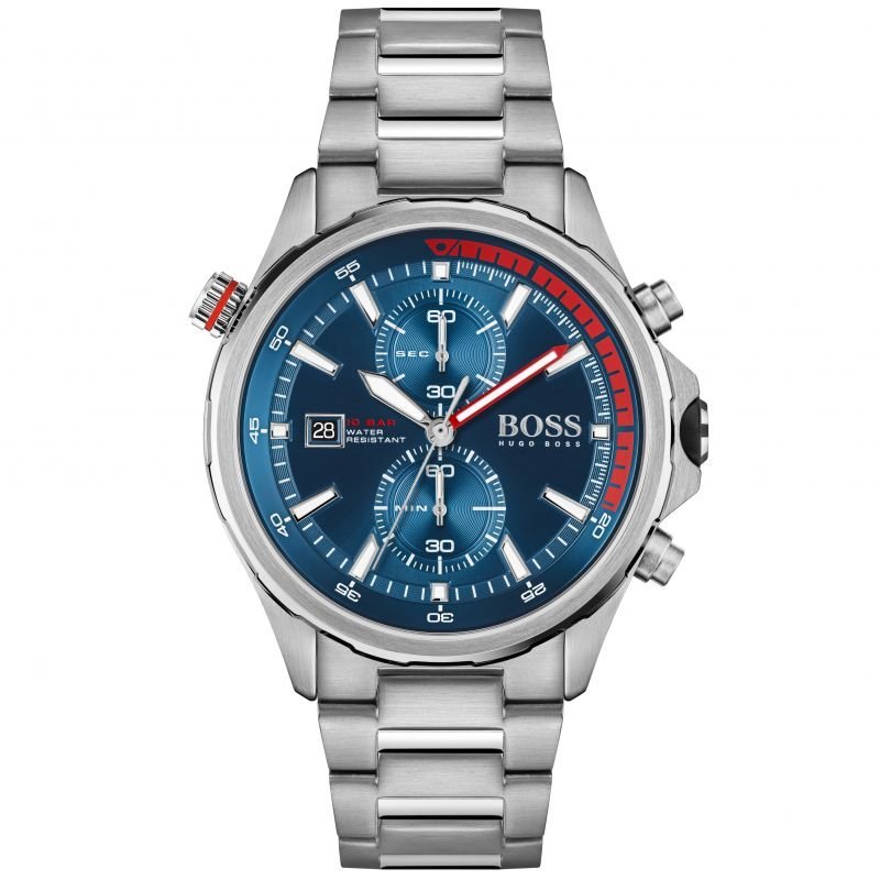 1513823_FRONT_1_1.jpg Montre Hugo Boss Homme Globetrotter 1513823