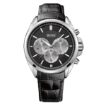 Montre HUGO BOSS HB-188 Cuir Noir