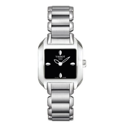 Montre Femme Tissot Pearl Diamond Noir